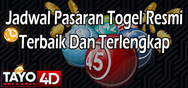 Jadwal Pasaran Togel