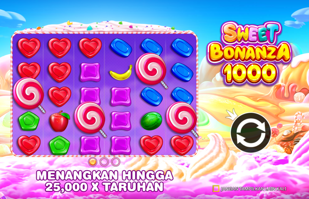 Trick Pola Bermain Sweet Bonanza 1000