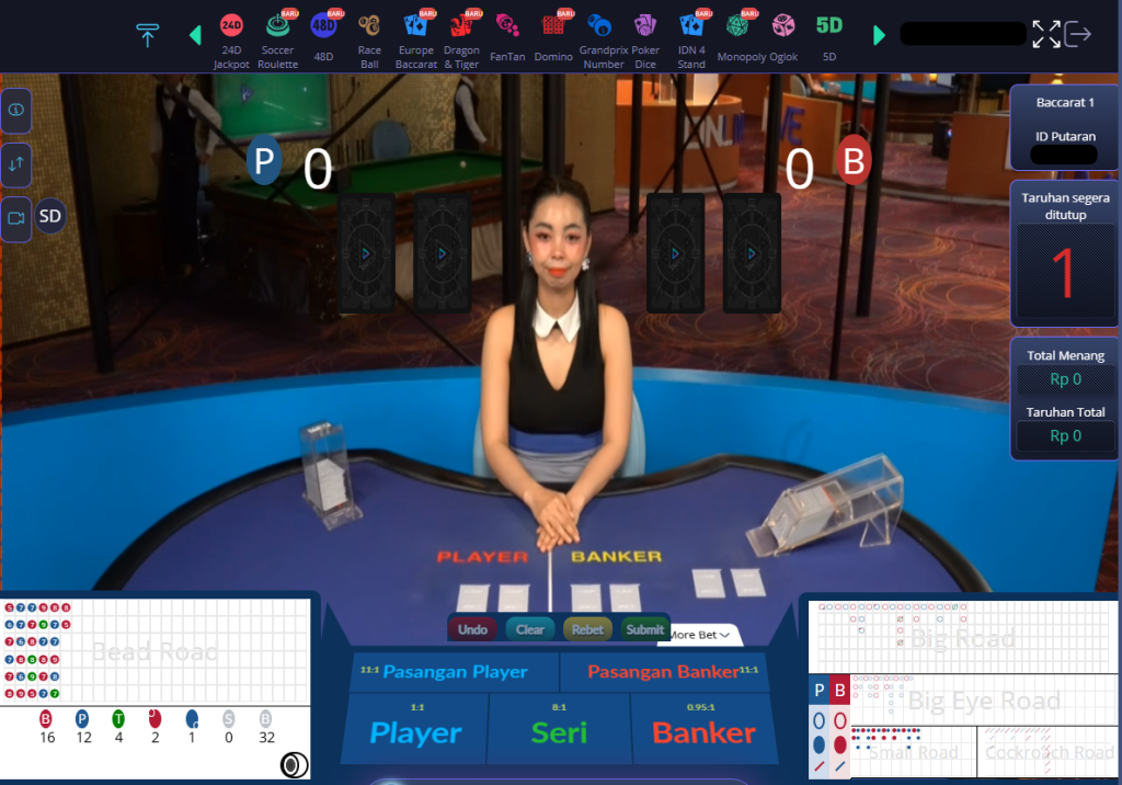 Strategi Menang Besar dalam Bermain Baccarat Live Games