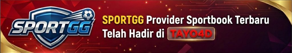 SPORTGG Provider Sportbook Terbaru Telah Hadir di TAYO4D