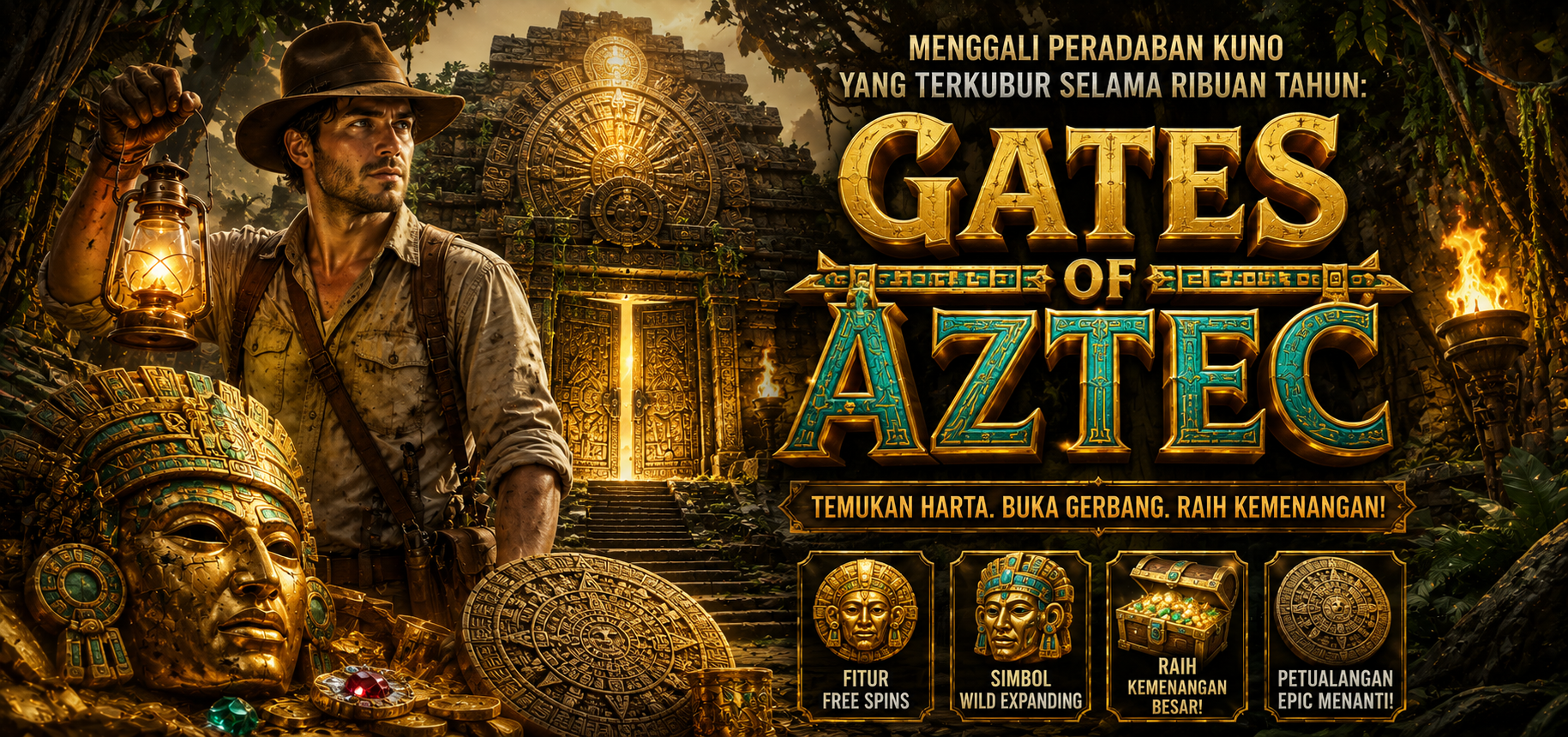 Menggali Peradaban Kuno yang Terkubur Selama Ribuan Tahun: Gates Of Aztec