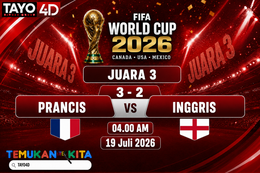 19 Juli 2026 Prediksi Piala Dunia TAYO4D